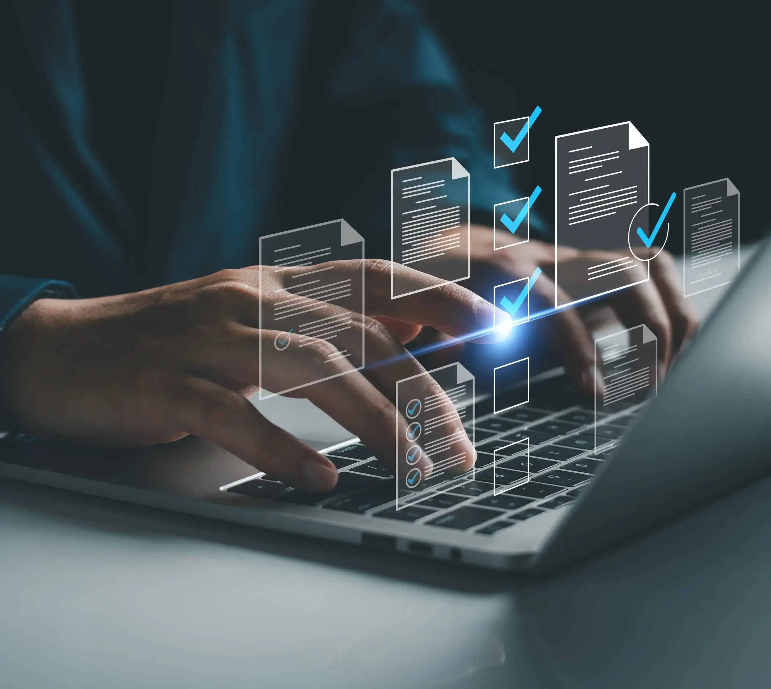 Fingering printing and background checks